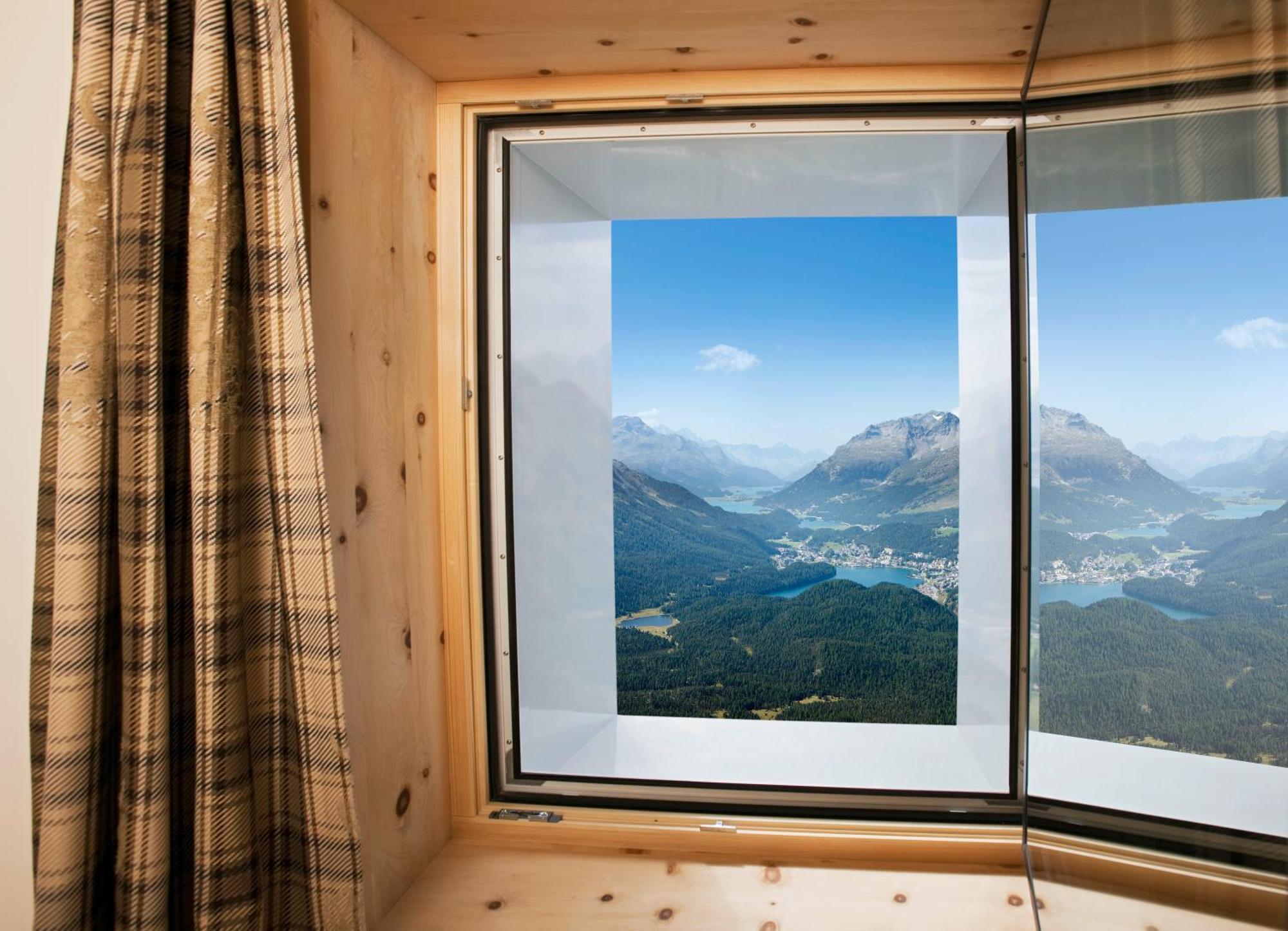 Romantik Hotel Muottas Muragl Samedan Bagian luar foto